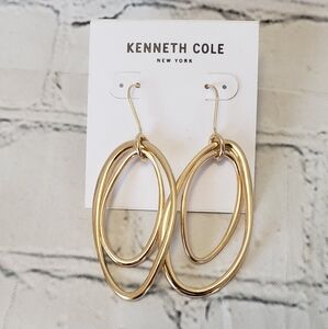 Kenneth Cole Goldtone earrings